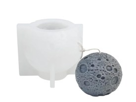 Molde silicona luna llena 
